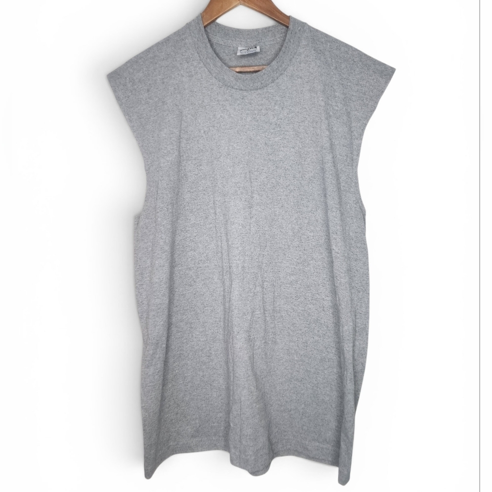 Pro 5 Muscle Tank Top in Heather Gray Size XL